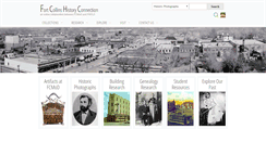 Desktop Screenshot of history.poudrelibraries.org